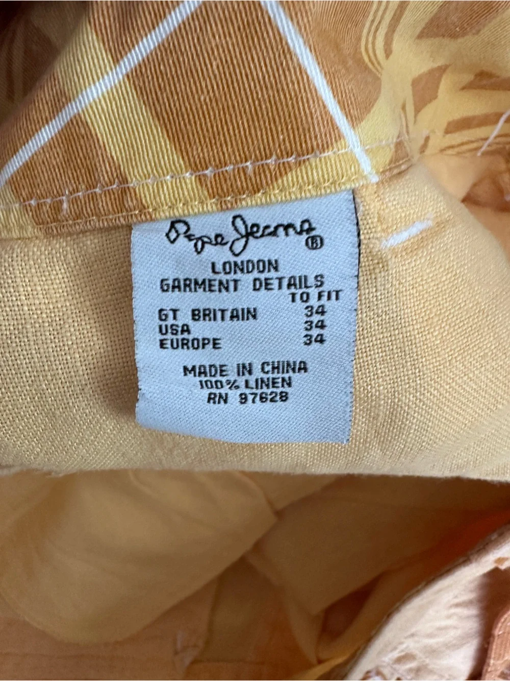 Pepe capri pants - butter yellow - Drawstring - 100% linen